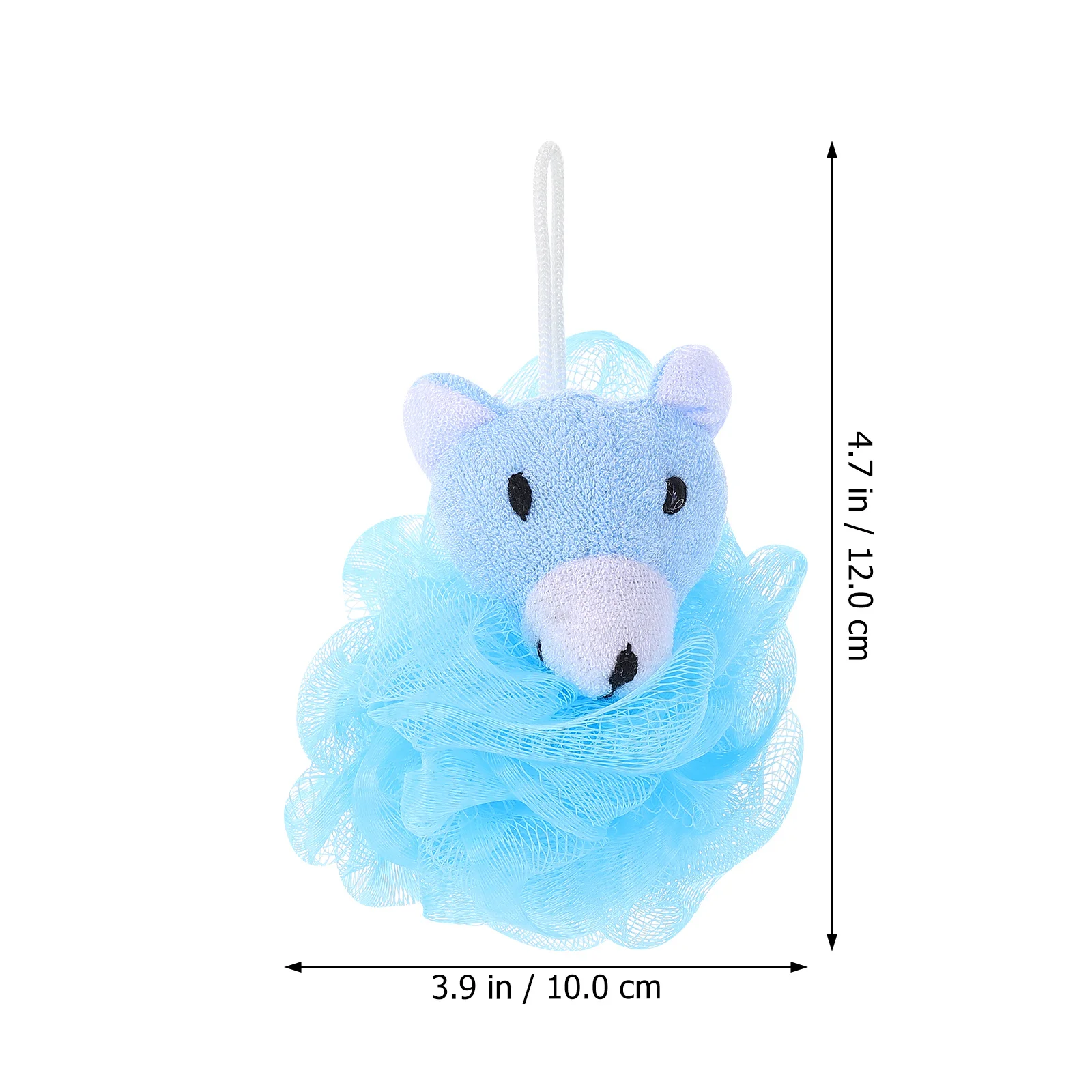 

4Pcs Cartoon Bath Loofah Sponge Animal Design Soft Shower Puff Deep Cleansing Exfoliating Body Scrub for