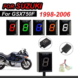 For Suzuki  GSX750F GSX 750F GSX 750 F  1998-2005 2006 Motorcycle Accessories  LED 1-6 Gear  Indicator Speed Instrument Meter