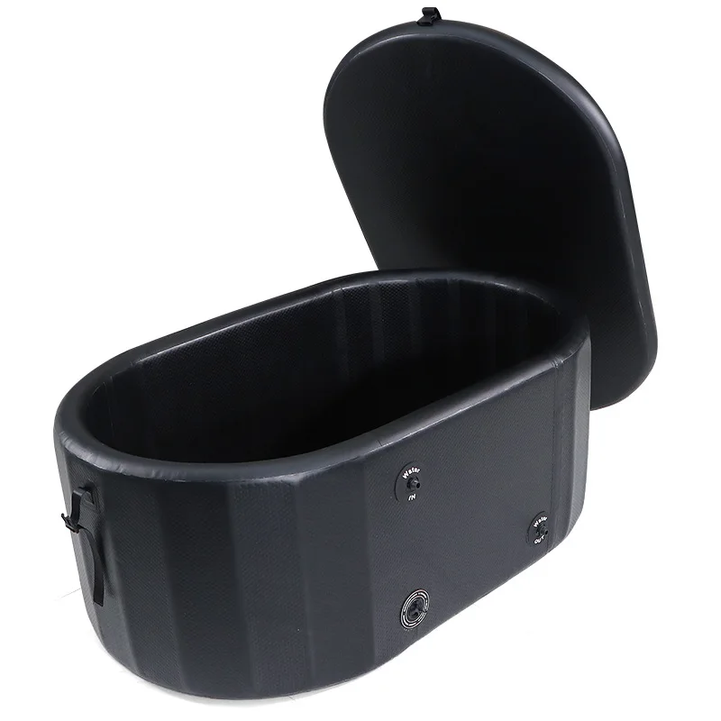 Inflatable Ice Bath Tub, Cold Therapy Pool, Portable Folding Spa for Athlete Recovery, Durable and Compact Cooling Tub