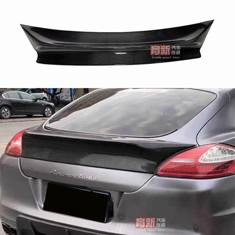 

For Porsche Panamera 970.1 970.2 2009-2016 FRP Carbon Fiber CRA REAR WING TRUNK LIP SPOILERS