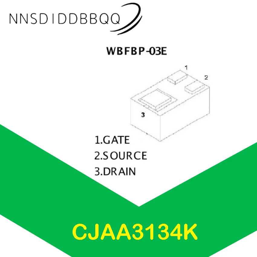 

20PCS/lot CJAA3134K 34 MOSFET Transistor WBFBP-03E