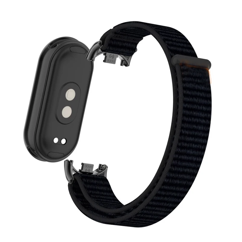 Pulseira de nylon para xiaomi mi band 10 9 8 nfc miband relógio inteligente pulseira de substituição cinto esporte pulsera correa mi band 10 pulseira