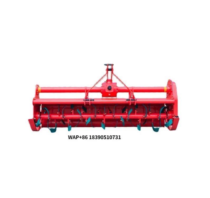 

High Quality Heavy Duty Agricultural FarmTractor 3-point Rotary Tiller with Gear Transmission