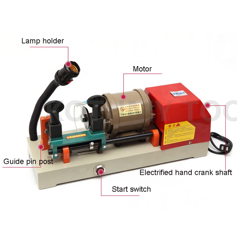 RH-2 Horizontale Schlüssel Kopie Schneiden Maschine 220V/50HZ Schlüssel Duplizieren Maschine Schlosser Werkzeuge Für Kopie Tür Schlüssel cutter