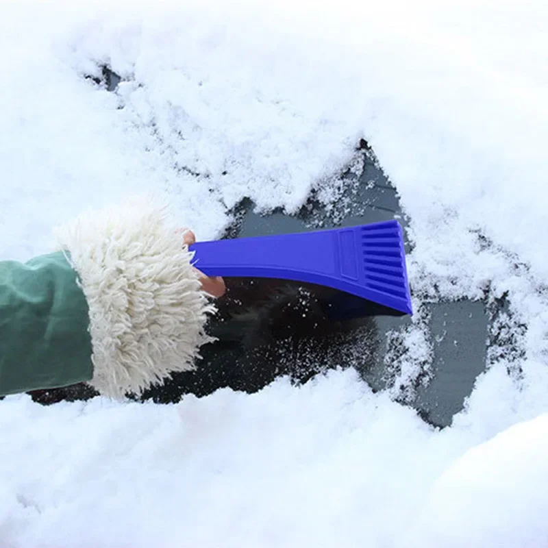 Car Snow Shovel Ice Scraper Cleaning Supplies for Vehicle Windshield Auto Snow Remover Cleaner Removal Winter Car Accessories