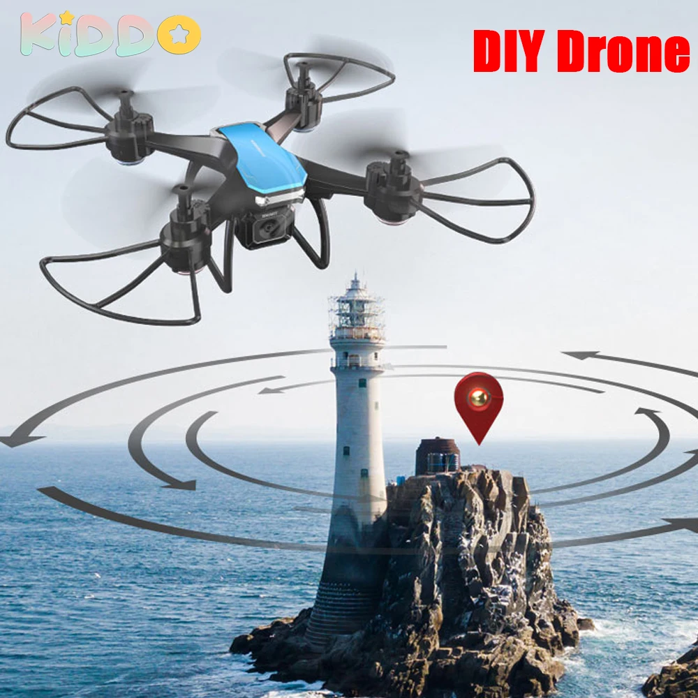 JJRC H108 RC Drone with Camera DIY Mini Interactive Training Quadcopters Headless Mode RC Helicopter Mini Dron Christmas Gifts