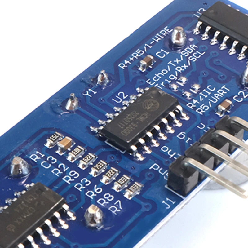 HC-SR04 مستشعر المسافة للوحدة بالموجات فوق الصوتية لاردوينو، نطاق 2 سم - 400 سم بدقة ± 3 مم لتجنب عوائق السيارة الذكية الروبوتية