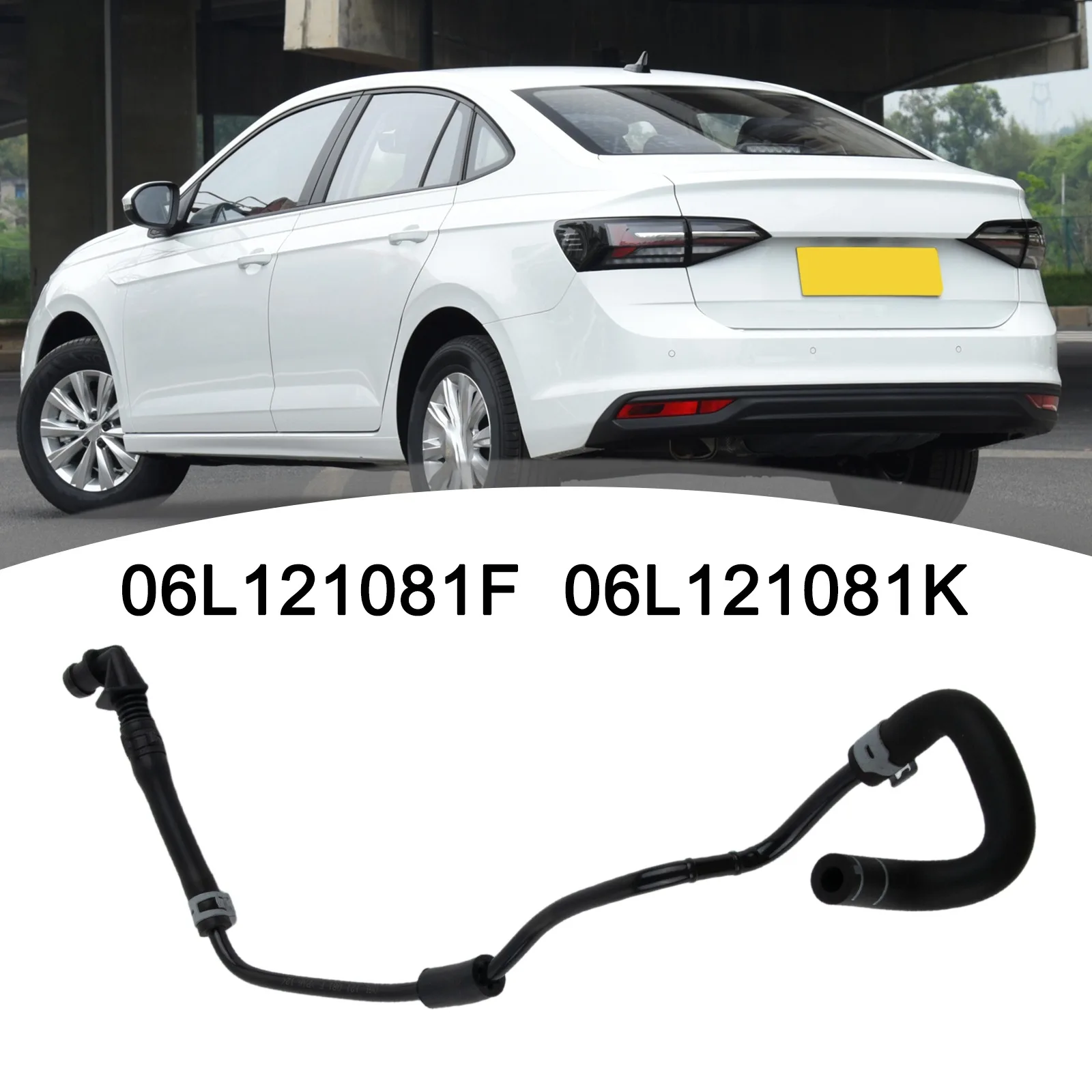 

Для A4 A5 для A6 Q5 2017-20212.0L 06L121081F 0 шланг резервуара охлаждающей жидкости двигателя, труба переливного бака охлаждающей жидкости, шланг перелива радиатора