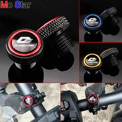 New For QJMOTO QJ SRT 800 800X 800SX SVT 650 X SRT700 SRT 800 700 650 550 Accessories M10*1.25 CNC Mirror Hole Plugs Screws Bolt