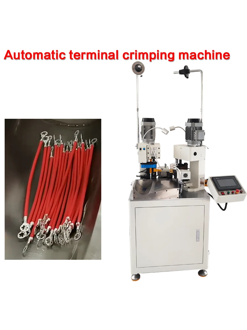 JST Fully Automatic Terminal Crimping Machine Wire Cutting Stripping And Crimping Machine