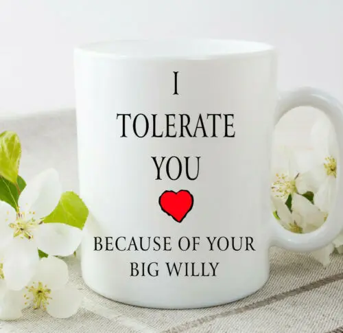 

Willy Funny Novelty Gift Cup Mug Present Birthday Boyfriend Valentine’s Present