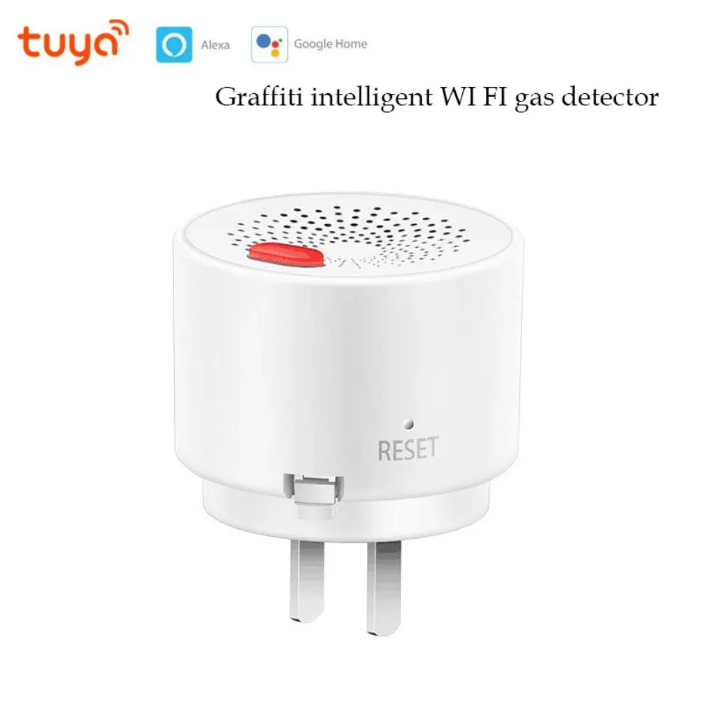 Newest Intelligent Wifi Gas Sensor Gas Leak Detector Alarm Smart Life App Smart Home Security Works