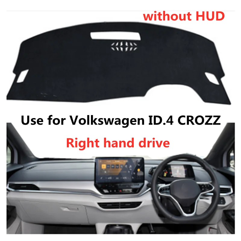 TAIJS Factory car accessories Polyester Fibre Car Dashboard Cover For Volkswagen ID.4 CROZZ Right hand drive