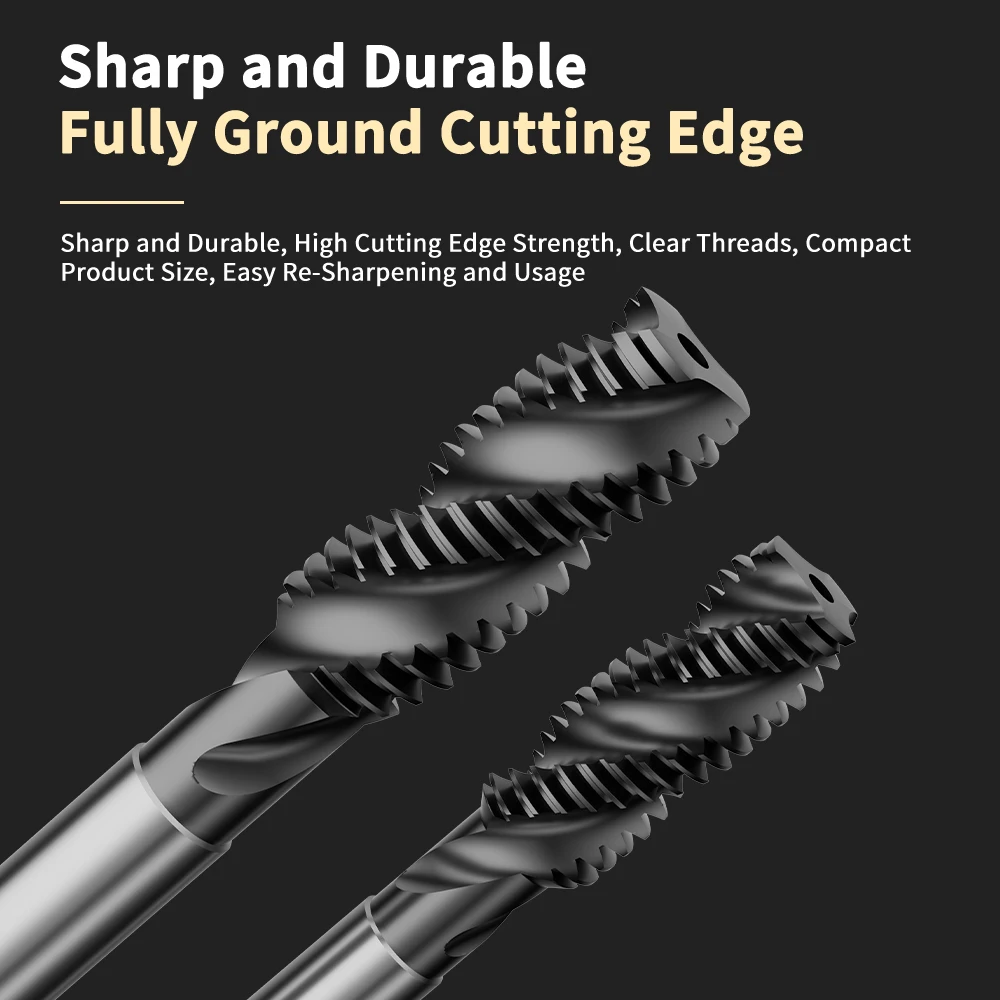 M35 Cobalt-Containing Nitrided Machine Tap, Straight Flute Tap, Spiral Tap, Special Drill for Stainless Steel