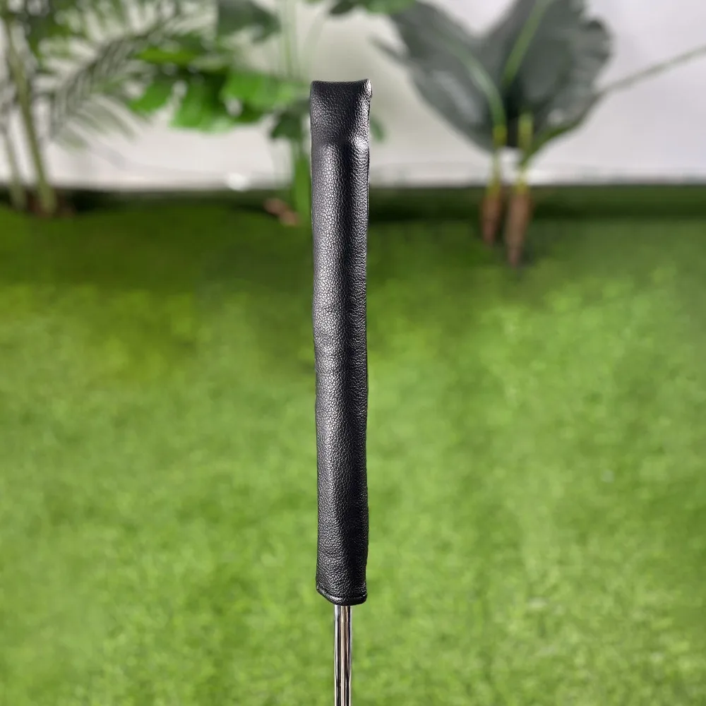 

PU Material Golf Alignment Stick Cover Minimalism Design Black/White/Beige Golf Club Protective Sleeve Blank