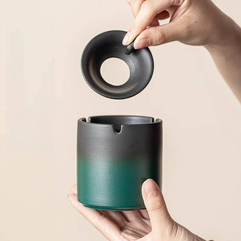 

Уличная прикуриватель, аксессуары для пепельниц, стильная зажигалка, современные пепельницы, украшение, усовершенствованный дом и сад, Asbak Lsyhg