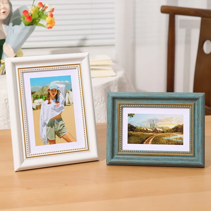 European Classical Photo Frame Table Display Artistic Photo Frame Decoration Wall Mounted Picture Frame Decoration