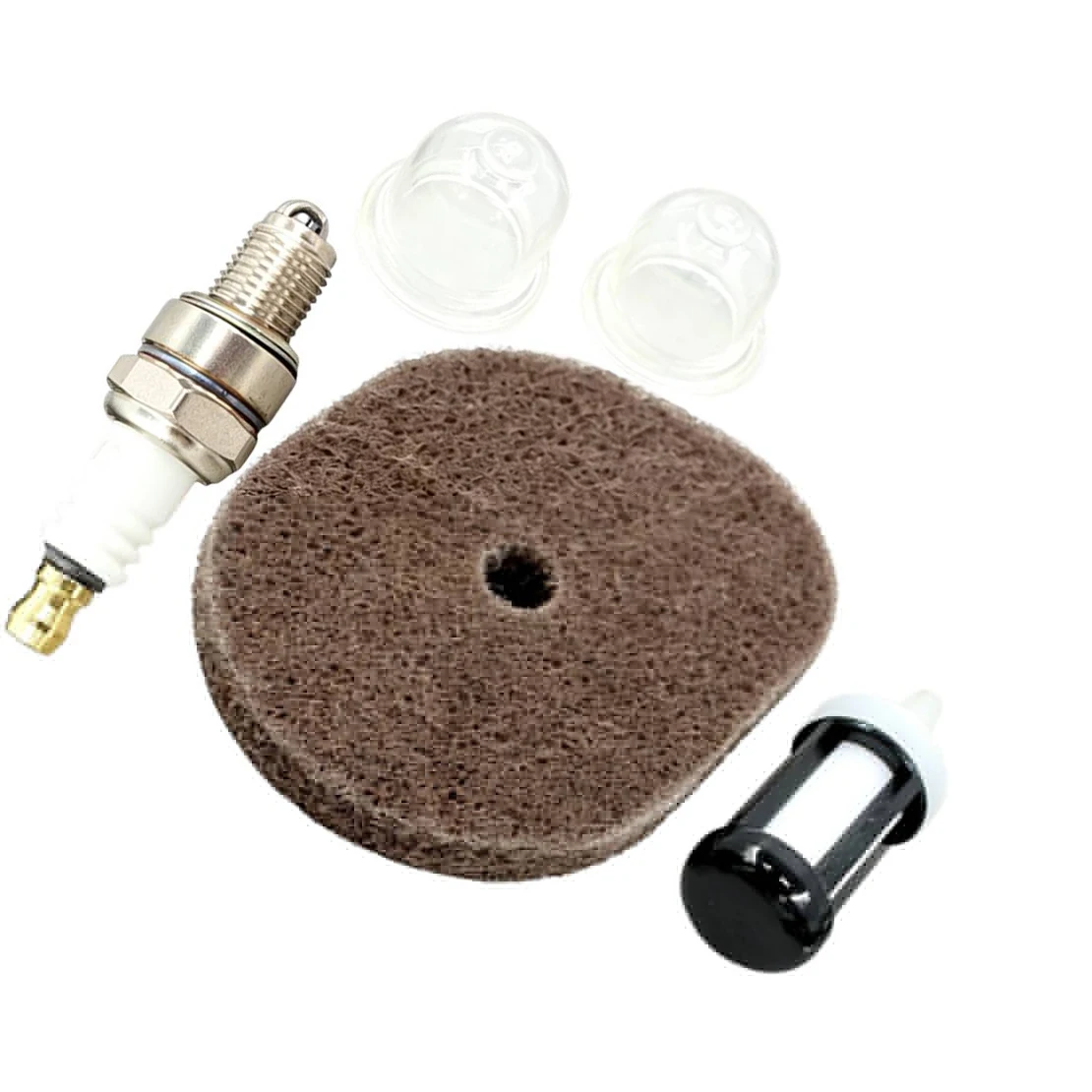Air Fuel Filter Spark Plug Tune Up Service Kit Fit For Stihl FS40 FS70 FS50 FS56 KM56 4144 124 2800