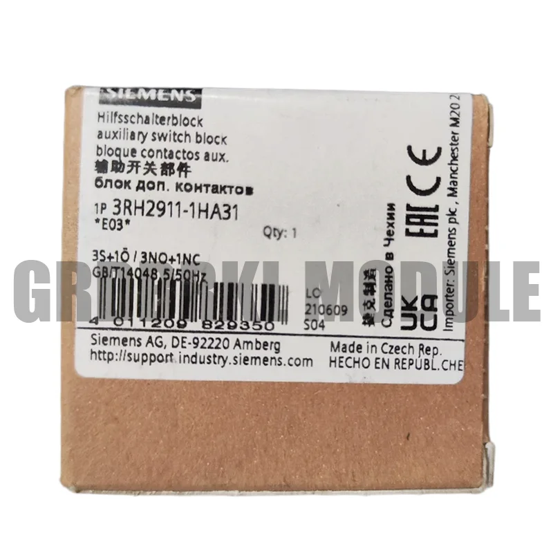 New Original SIEMENS 3RH2911-1HA31 Contactor Auxiliary Switch Module view 6