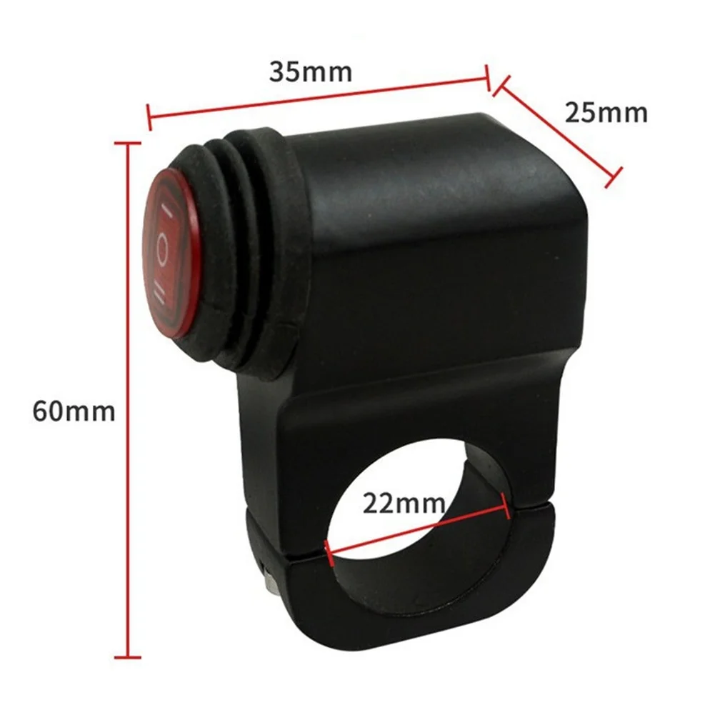 22mm Power Switch 3 Gear Switch Motorcycle Customization For Handlebar Installation Customizable Motorcycle Power Switch