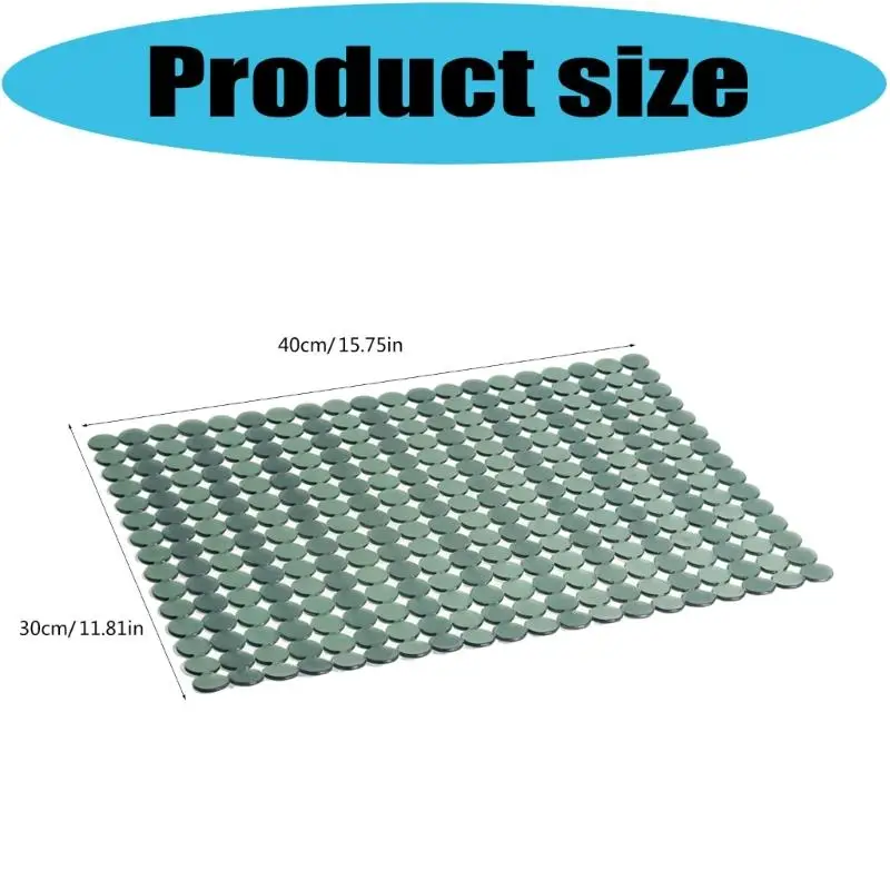 Y1UD Flexible PVC Sink Tray For Kitchen Customizable Size Resistant To Wear Mats