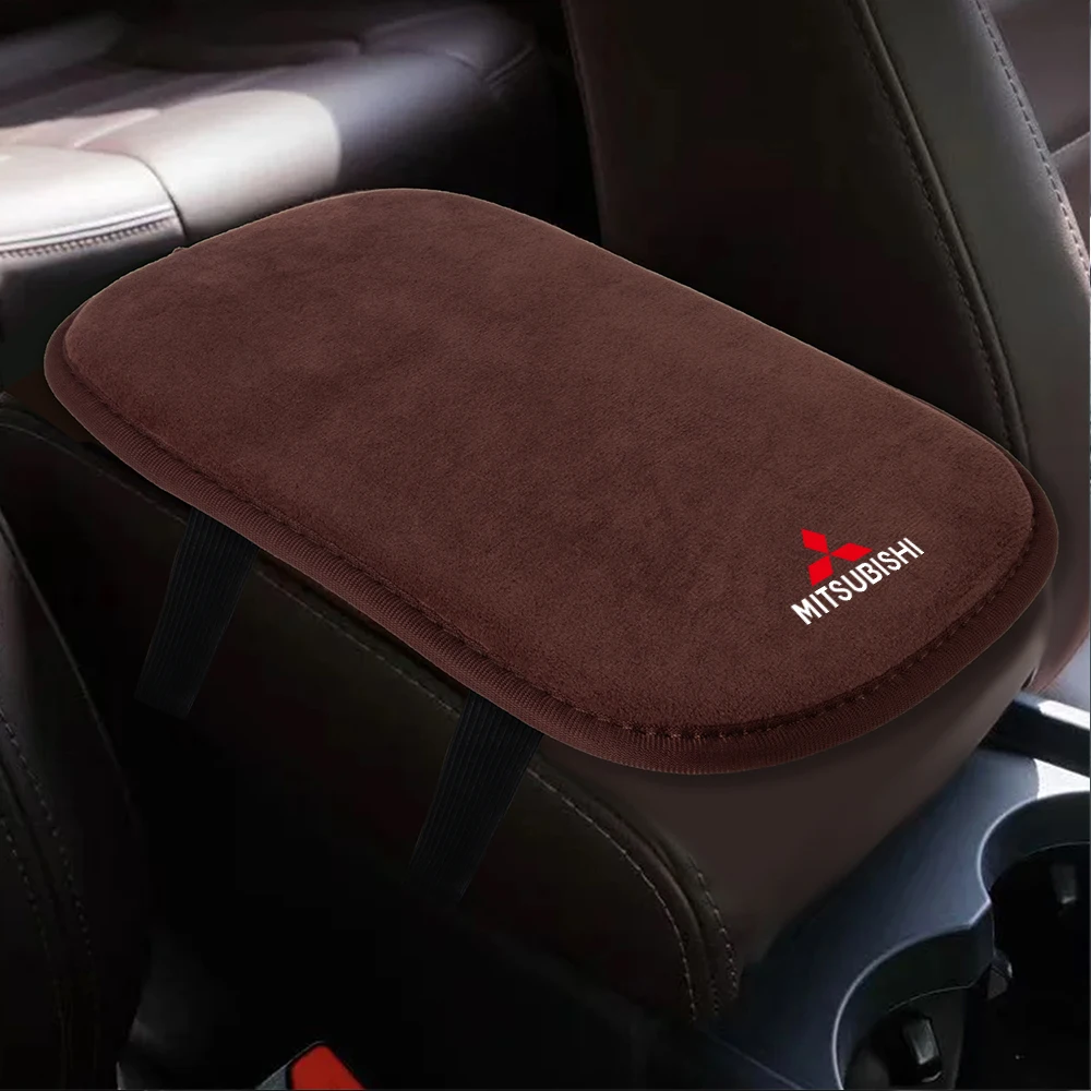 Car Armrest Storage Box Cover Auto Armrest Leather Cushion For Mitsubishi Asx Lancer 10 Outlander 3 l200 Pajero Sport Galan