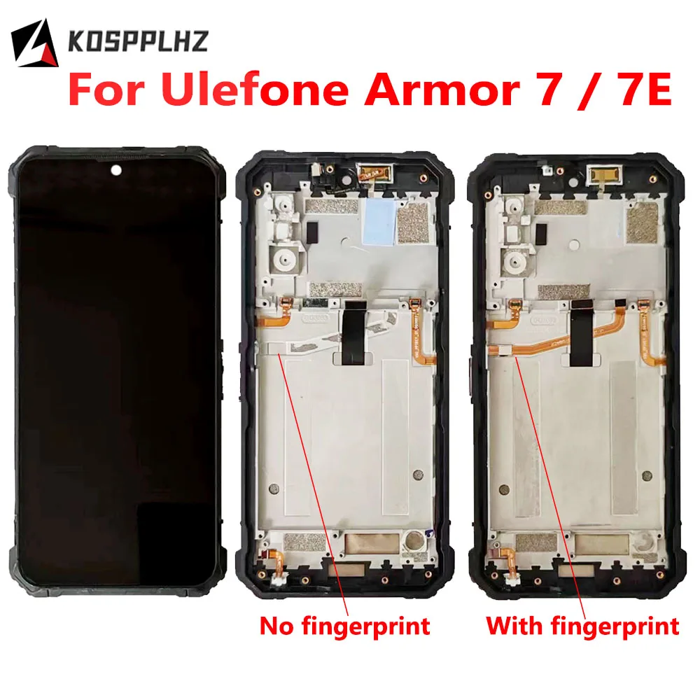 مراجعة وتحليل شاشة LCD لجهاز UleFone Armor 6 6E 6S مع فيلم زجاجي