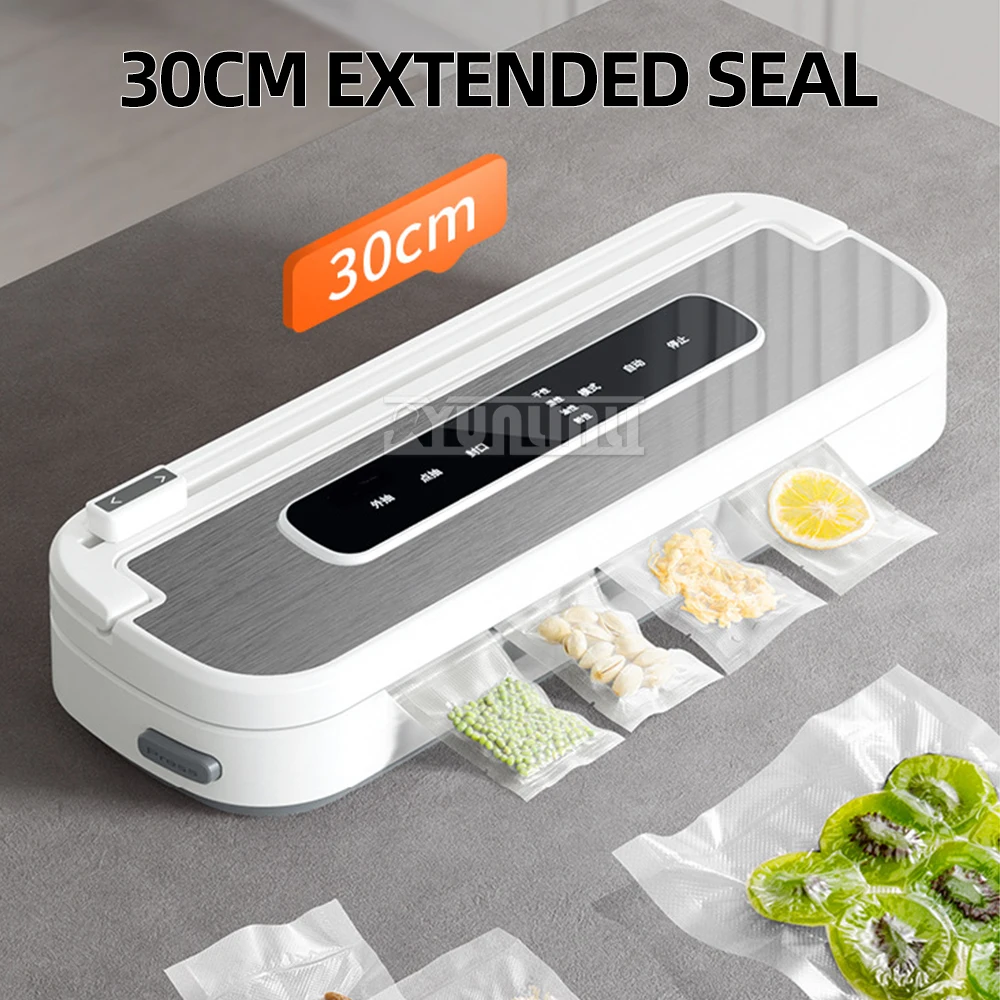 Household Food Storage Sealing Machine Kitchen Food Vacuum Sealer Wet And Dry Packaging Maquina Seladora De Embalagem