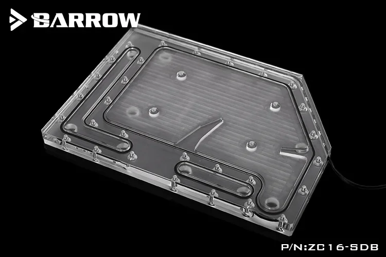 Barrow ZC16-SDB, Waterway Boards For Zeaginal ZG-16 Case,For Intel CPU Water Block & Single GPU Building