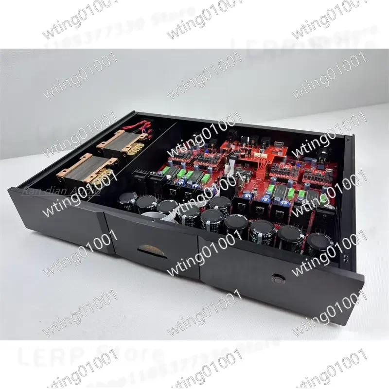 for TDA1541 Parallel True Balance DAC with Fiber AES EUB RCA BNC External I2S Input Dual RCA XLR Outputs 44.1KHZ-192KHZ 24bit