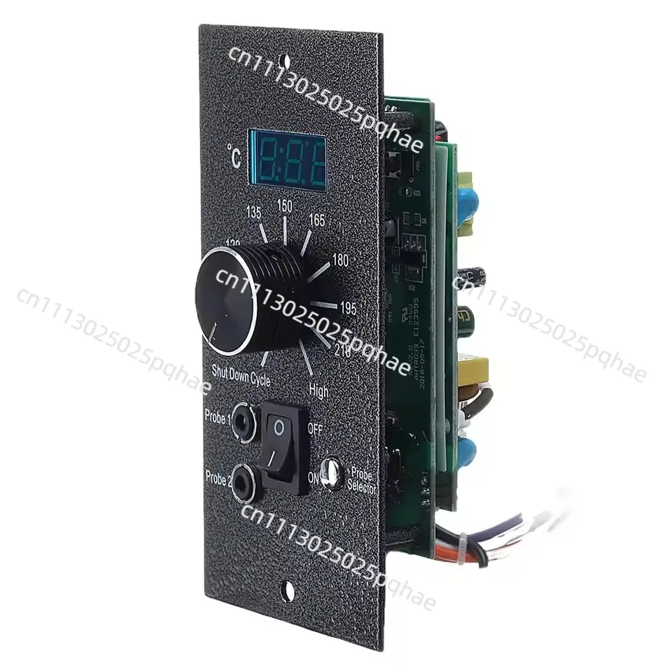 Smart Digital Display Controller for Pellet Carbon Smoker Grill with Precise Temperature Control