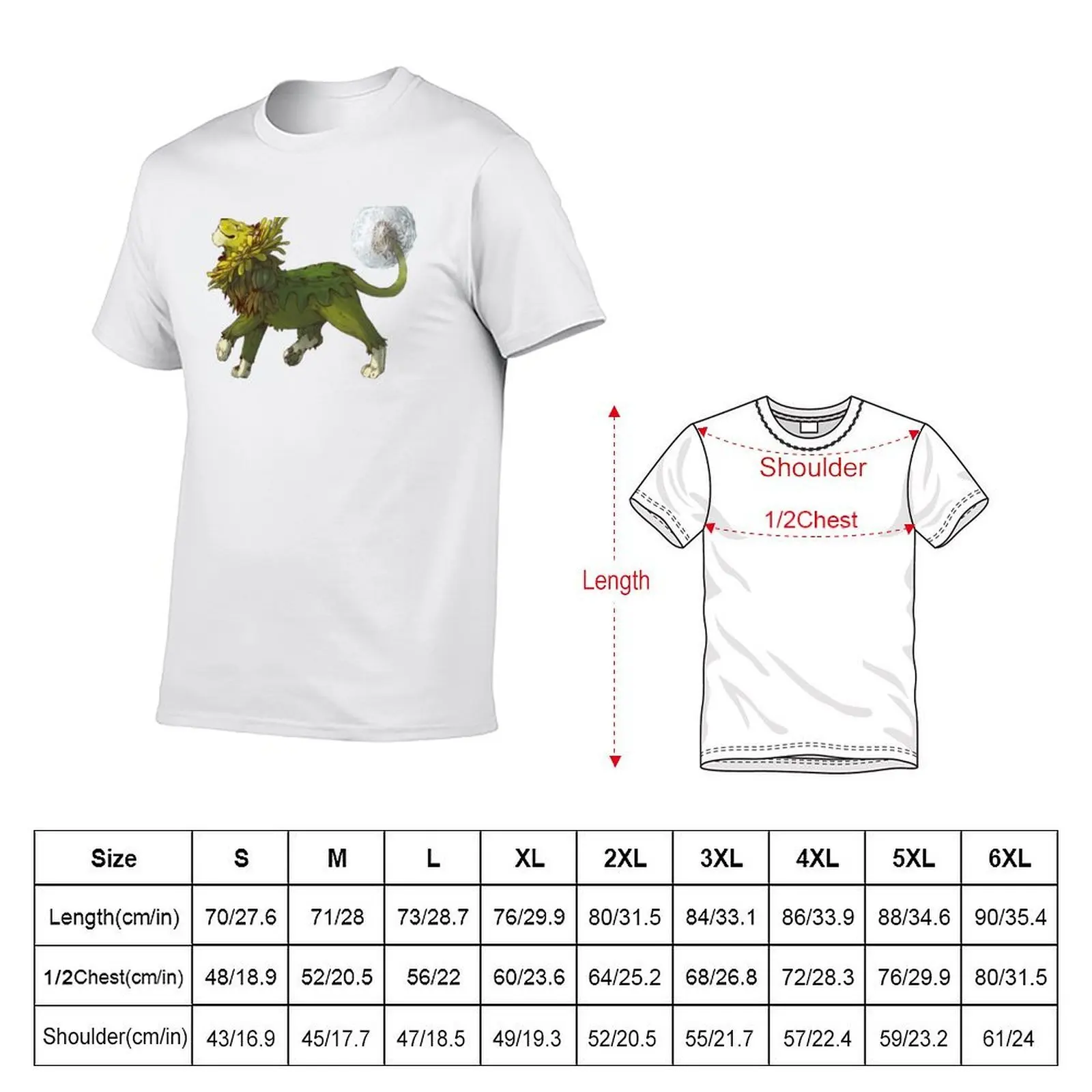 A dandy lion dandelion T-Shirt man t shirts for men funny t shirts dark humor t shirts for man cotton funny T-shirt