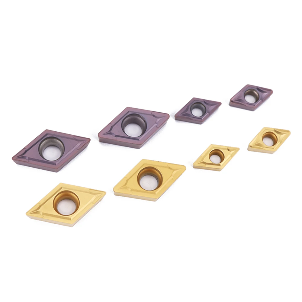 KAVTE DCMT070204 DCMT11T304 DCMT11T308 VP15TF UE6020 أدوات تحول خارجية إدراج كربيد مخرطة القاطع أداة تحول إدراج