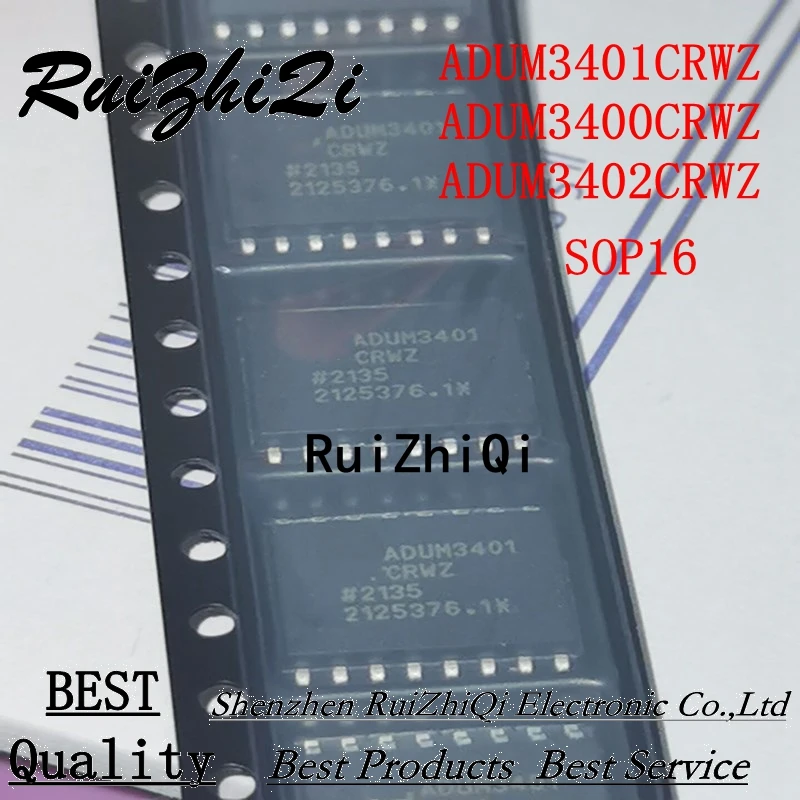 

Новинка, 5 шт./партия, ADUM3401CRWZ, ADUM3400CRWZ, ADUM3402CRWZ, SOP16, в наличии