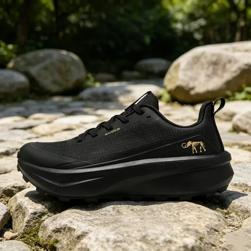 2026 New Men's Breathable Mesh Sports Shoes Lightweight Shock Absorption Outdoor Casual Shoes Comfortable Running Shoes