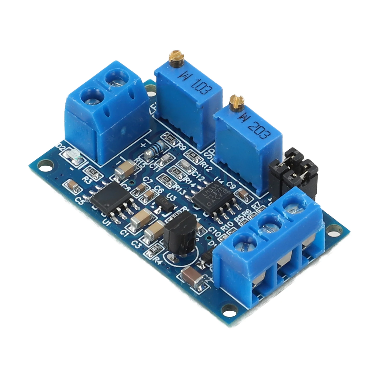 0-20mA/4-20mA To 0-3.3V/0-5V/0-10V Voltage Transmitter Signal Conversion Module I/V Transmitter Current To Voltage Module