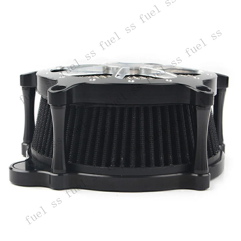 S+  Motorcycle Air Filter Intake Cleaner For Harley Dyna Street Bob Softail 1993-15
