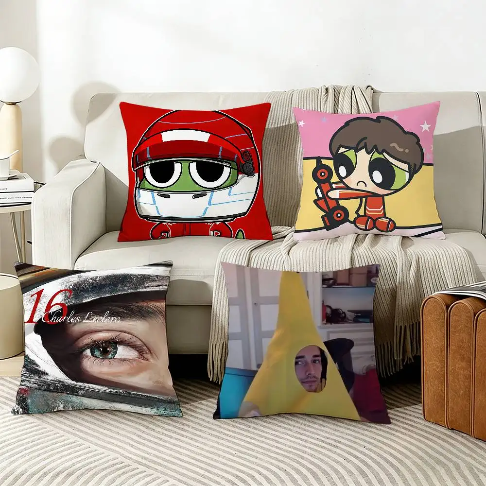 

C-Charles Driver L-Leclerc 16 Pillow Case Living Room Sofa Cushion Cover Suitable For Home Bedroom Room Decoration