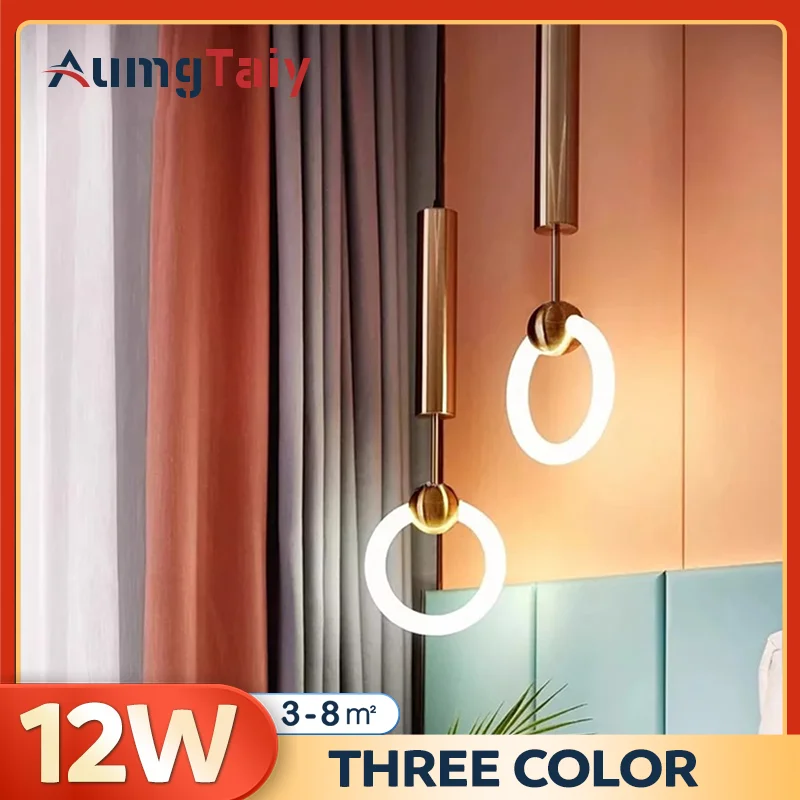 

Interior LED Pendant Lights Nordic Luxury Chandelier for Dining Room Kitchen Fixtures Decor Bedroom Bar Black Gold Hanging Lamp