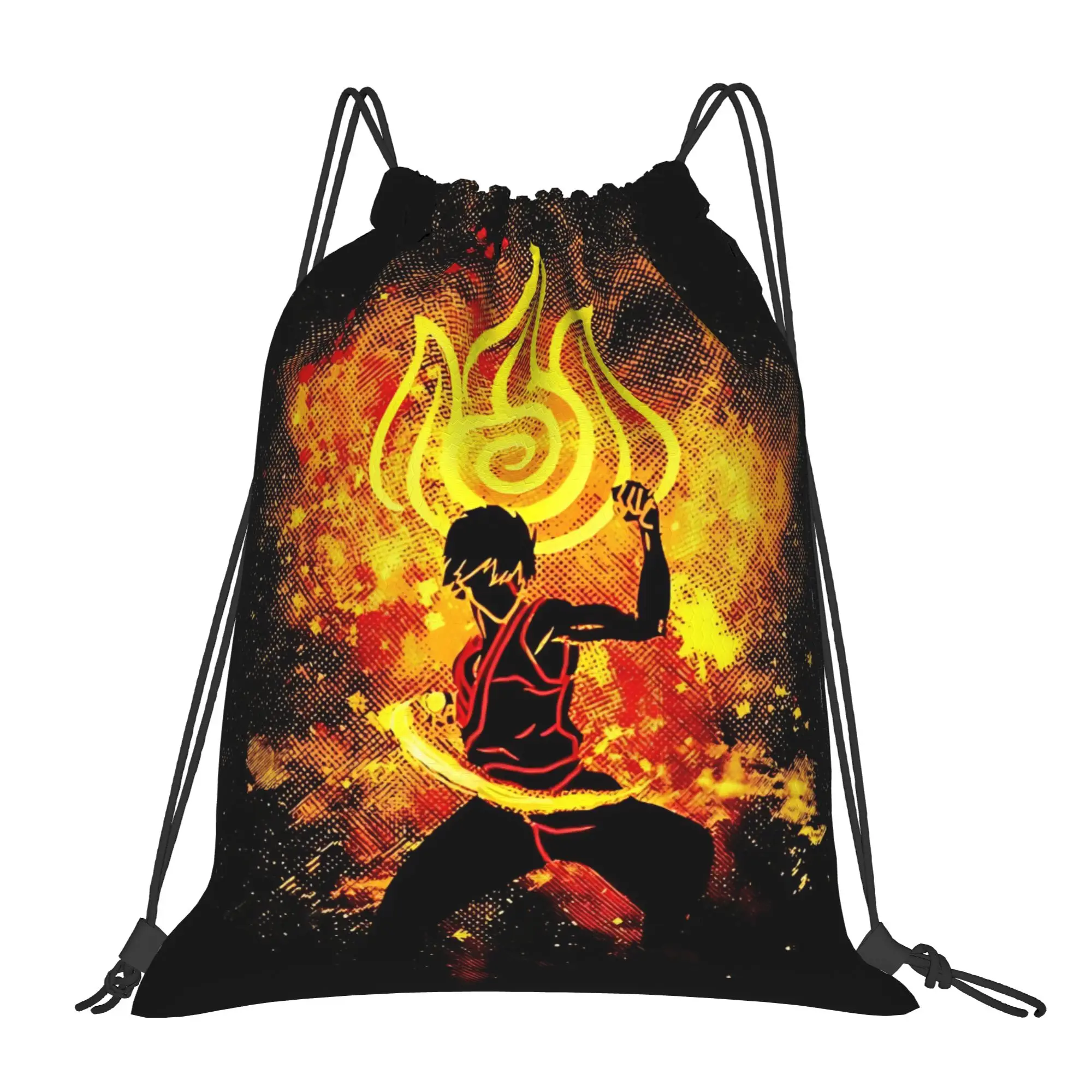 1 pc Zuko Avatar The Last Airbender Drawstring Bags Shopping Unisex Storage Bag