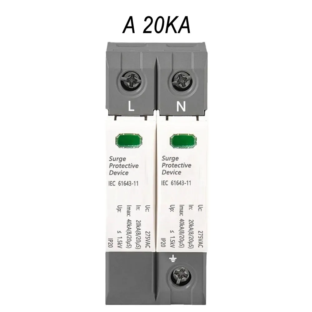 Surge for Protection Device 2P 2040KA 275V with Reliable Copper Components for Enhanced Performance in Any Environment