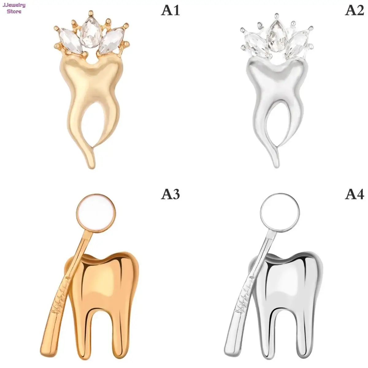 

Cartoon Tooth Pins Protect Your Dental Enamel Pins Dentist Doctor Clothes Jewelry Collar Lapel Badge Brooch for Medical Students