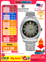 San Martin 36/39/42mm SN0144 JianZhan Dial Gada Watch Miyota 9015 Original Design Men Luxury Dress Automatic Mechanical Watches