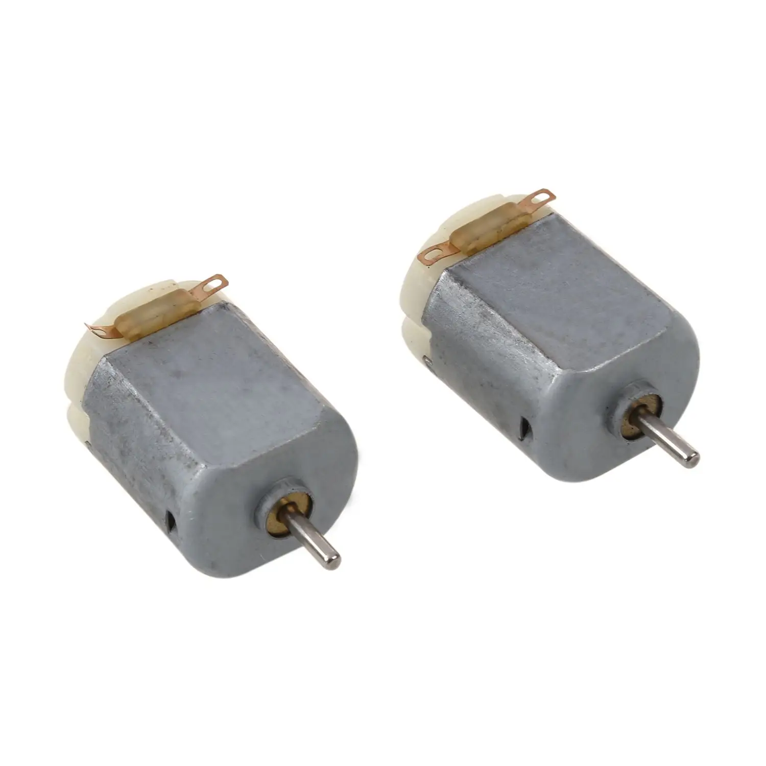 2pcs Mini 2 pin magnetic motor 19000RPM DC 3-6V for RC model aircraft