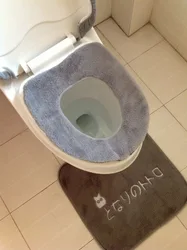 Animal Style Bathroom Toilet Cover WC Seat Cushion Frame Bath Toilet Sit Cover 3 Pieces Toilet
