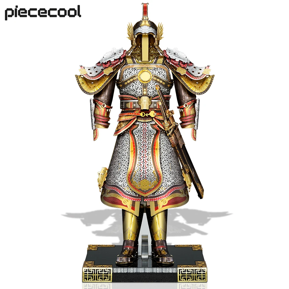 

Piececool Model Building Kits a Suit of Armour Kit 3D Metal Puzzles DIY Toys for Adult Jigsaw Collection Birthday Gifts