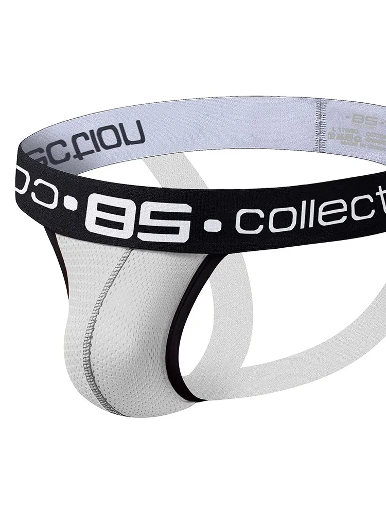 Men's Bottomless Underwear Jockstrap Sissy Open Back Boxer Briefs Sexy Gay Backless Briefs Underpants Cotton Men Panties Bikini