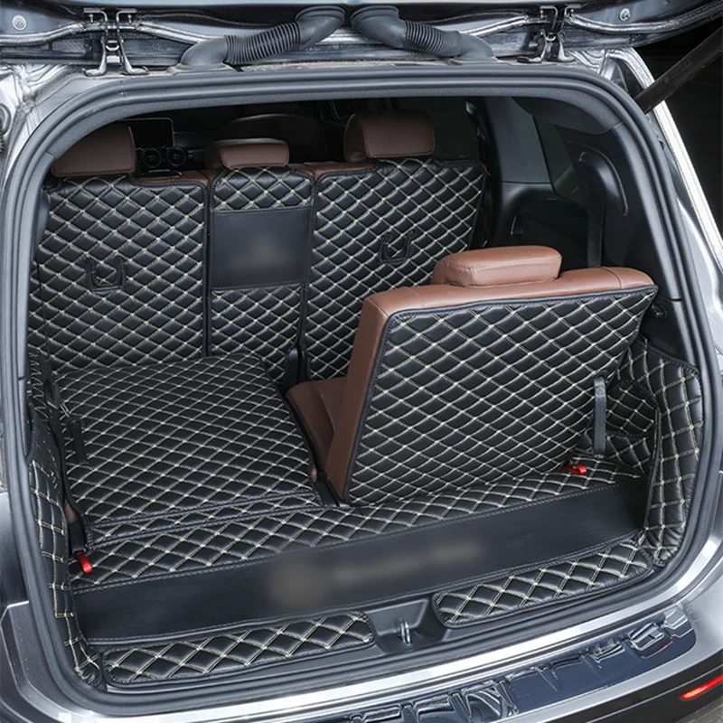 

Car Trunk Mat Rear Luggage Box Protection Pad Pu Leather Decoration Accessories For Mercedes Benz GLB 180 200 X247 SUV 2019-2021