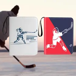 Trading Cards Collector 3 Rings Card Holder Protectors Albums with Zipper Hockey Card Folder for TCG Cards Game Card