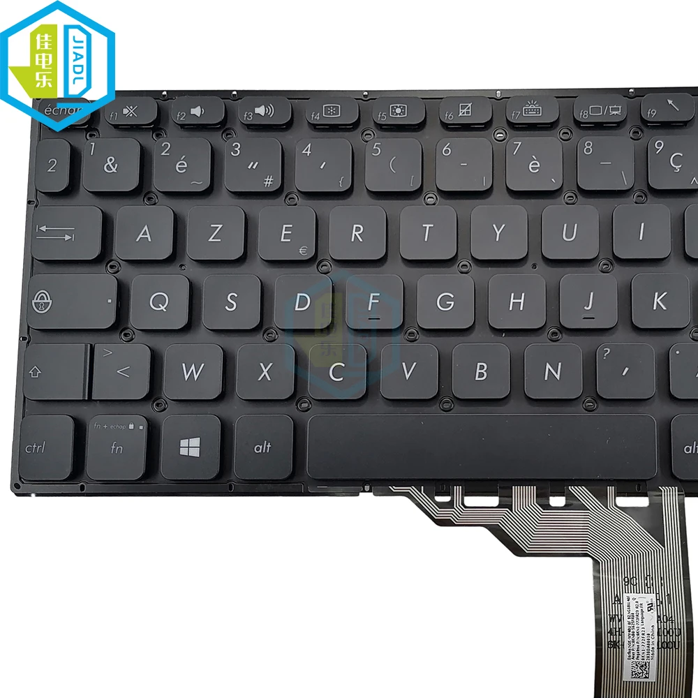 French Belgium AZERTY Keyboard Backlight For ASUS X512 A512 M512 Vivobook X512U X512JA-211 X512U F512D Hebrew Hungary Teclado